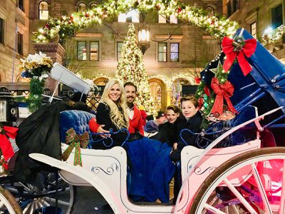 Christmas lights carriage ride1